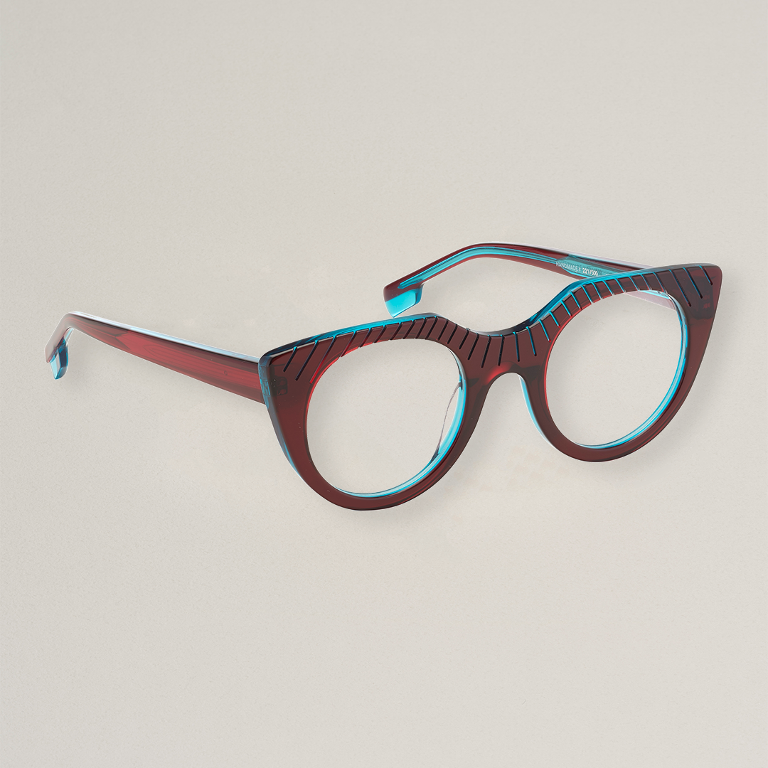 Tarian-Pantheon-cateye-eyewear-burgundy-turquoise