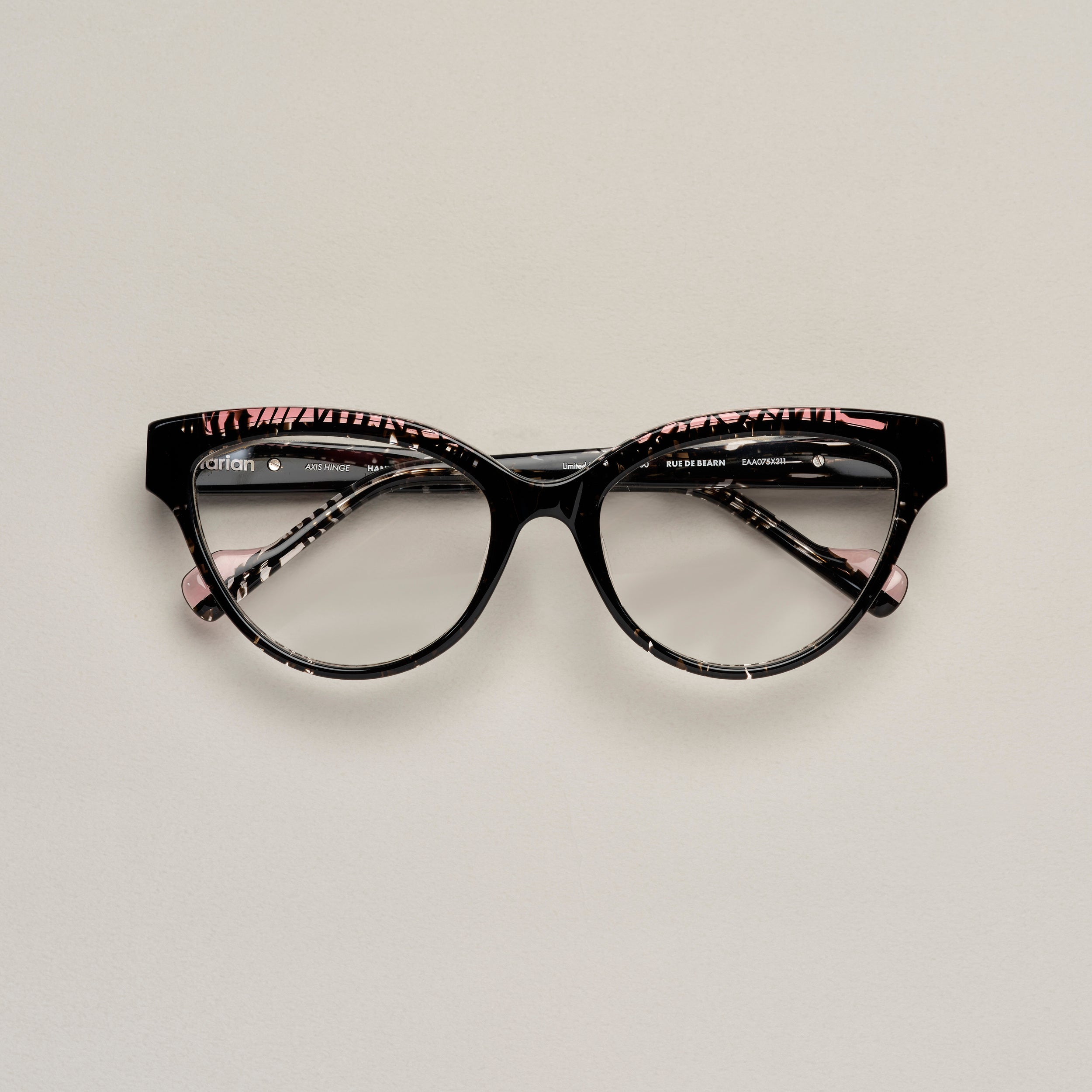 Tarian-Rue-de-Bearn-cateye-eyewear-black-clear-pink