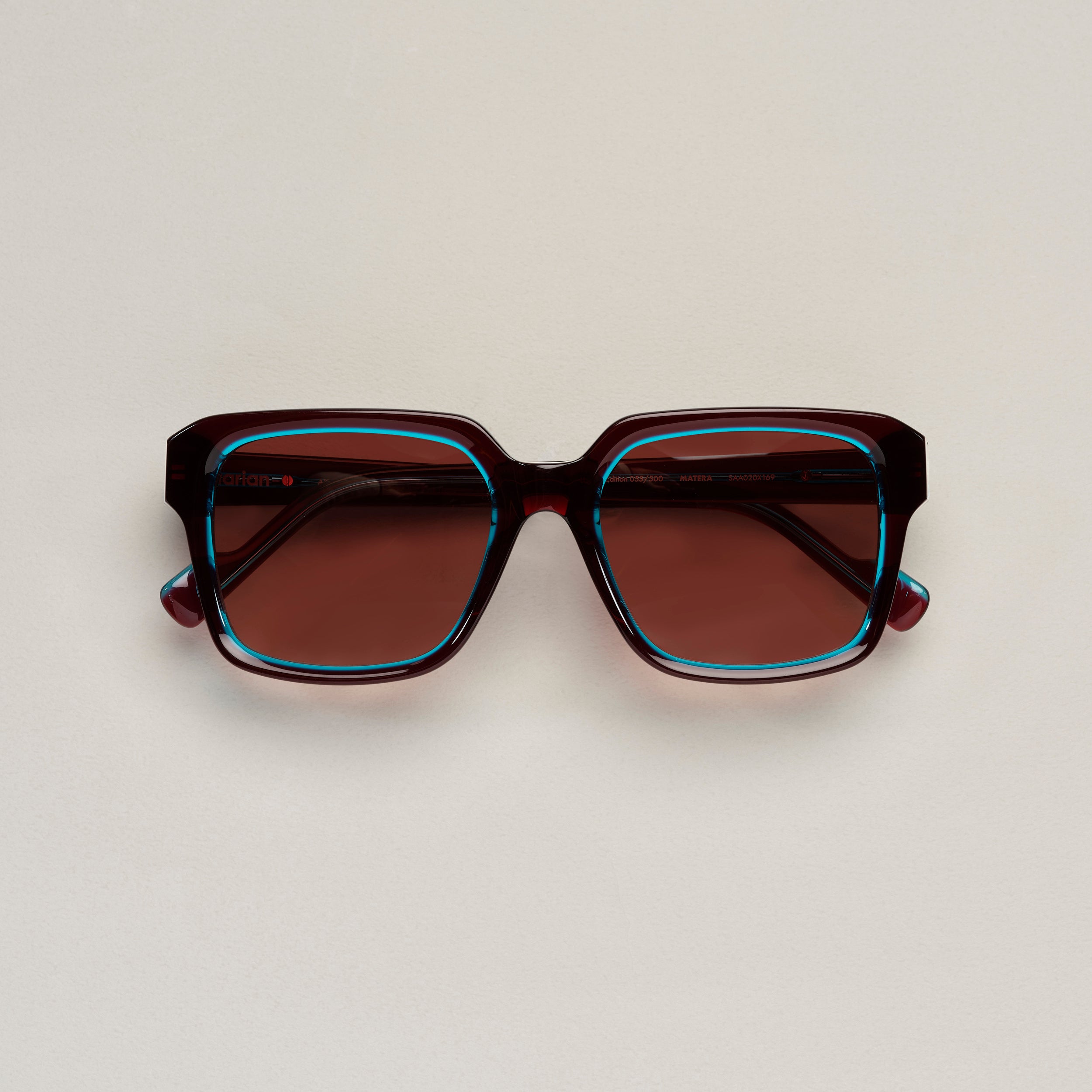 Tarian-Matera-rectangle-sunglasses-burgundy-blue