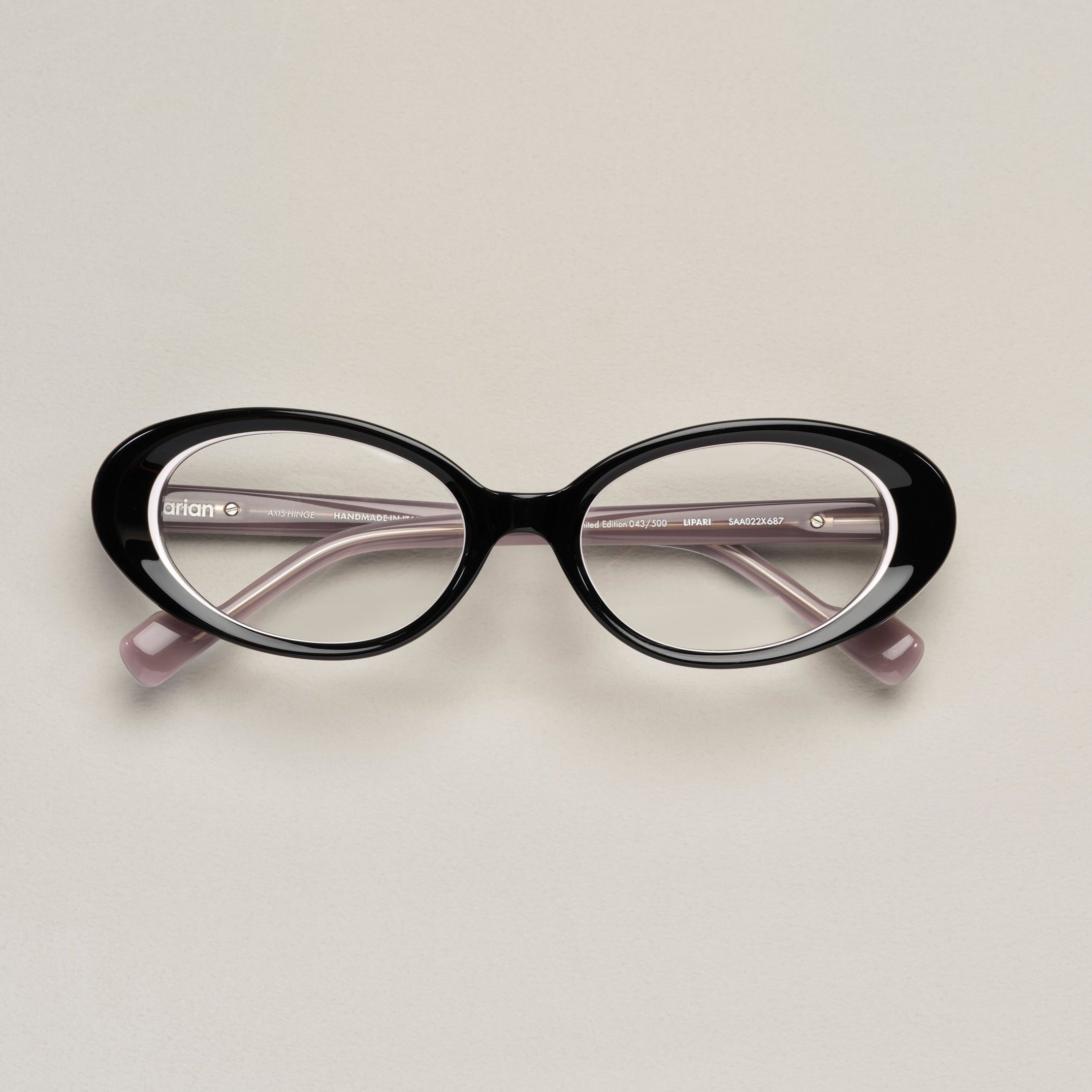 Tarian-Lipari-small-oval-cateye-eyewear-blaxk-white