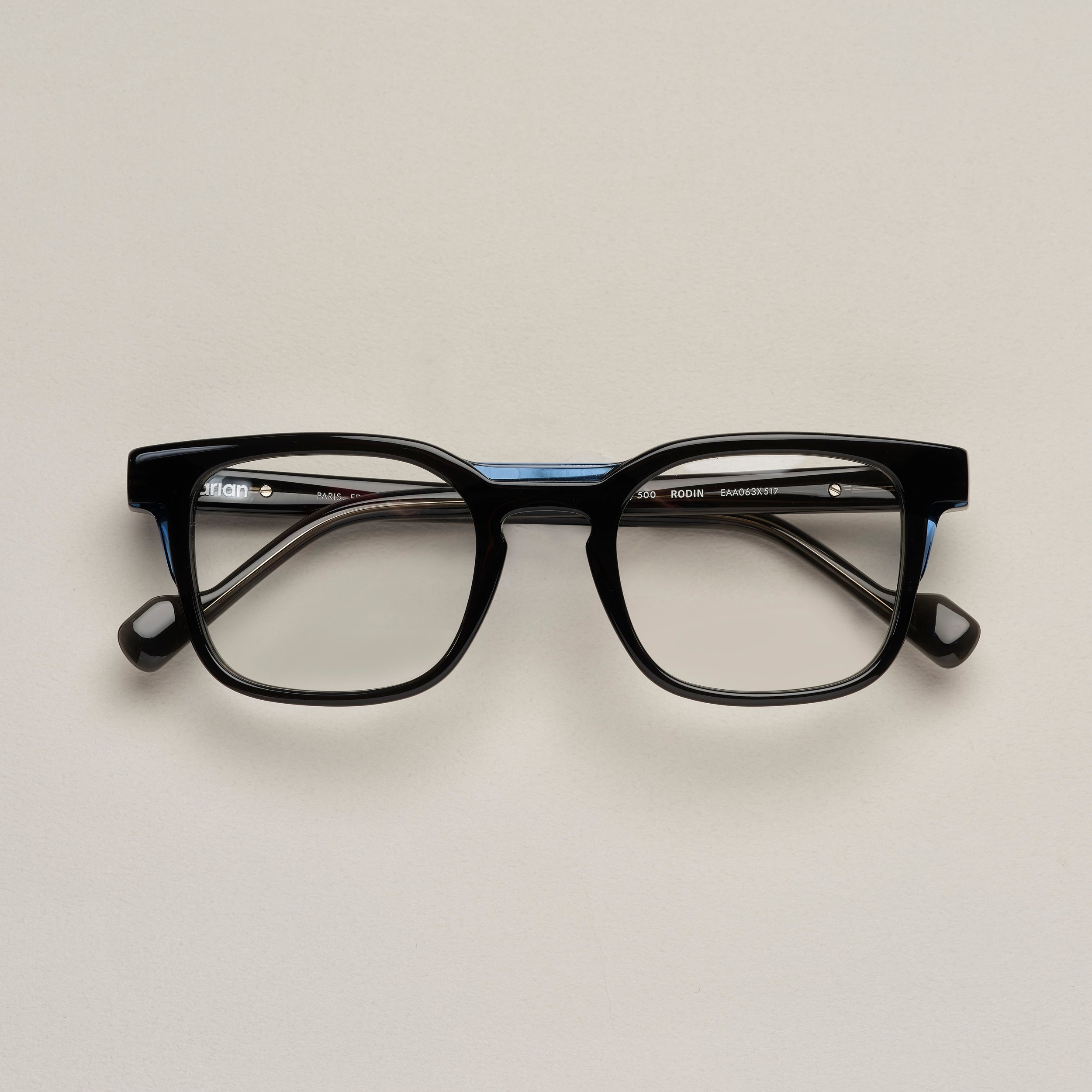Tarian-Rodin-rectangle-eyewear-black-clearblue