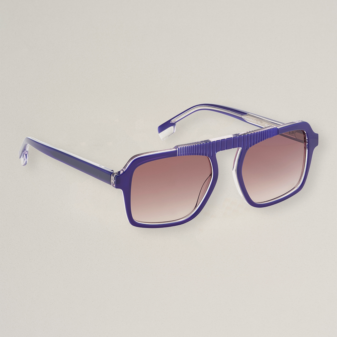 Tarian-Monge-pilot-sunglasses-blue-clear